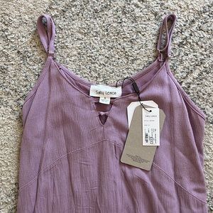 Light purple casual dress